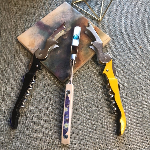 #58e Blinged Out Corkscrew with Van Gogh Vibes🌻 - Picture 5 of 17